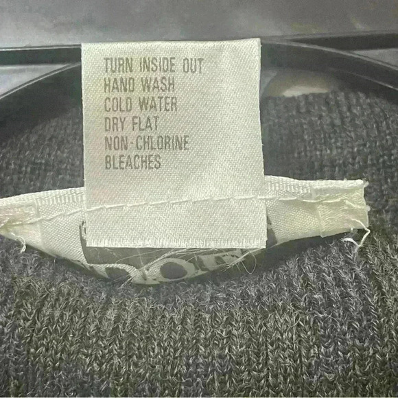 Adolfo Collectibles Vintage Argyle Sweater Mens Size M Acrylic -Lambs Wool 1970s - Picture 8 of 8